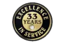 33 Years Excellence in Service 33 Years Excellence in Service